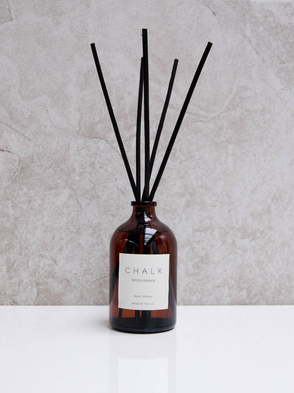 Bernsteinfarbener Glasdiffusor, Spiced Orange, 100 ml