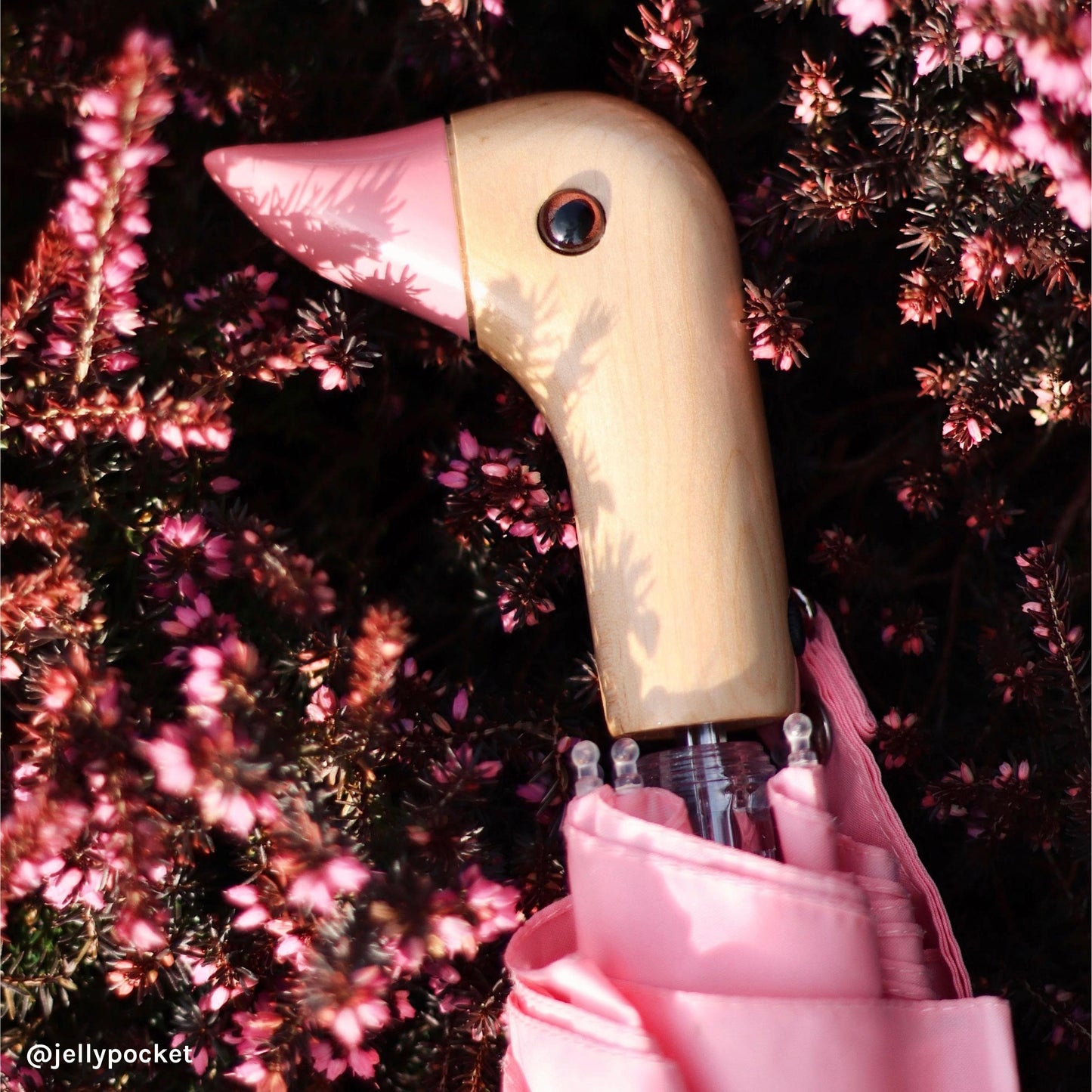 
                  
                    Pink Compact Eco-Friendly Wind Resistant Umbrella
                  
                