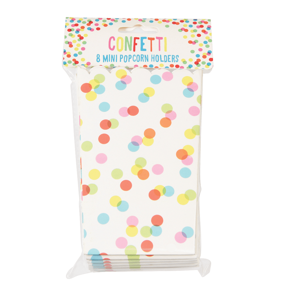 Confetti Mini Popcorn Holder