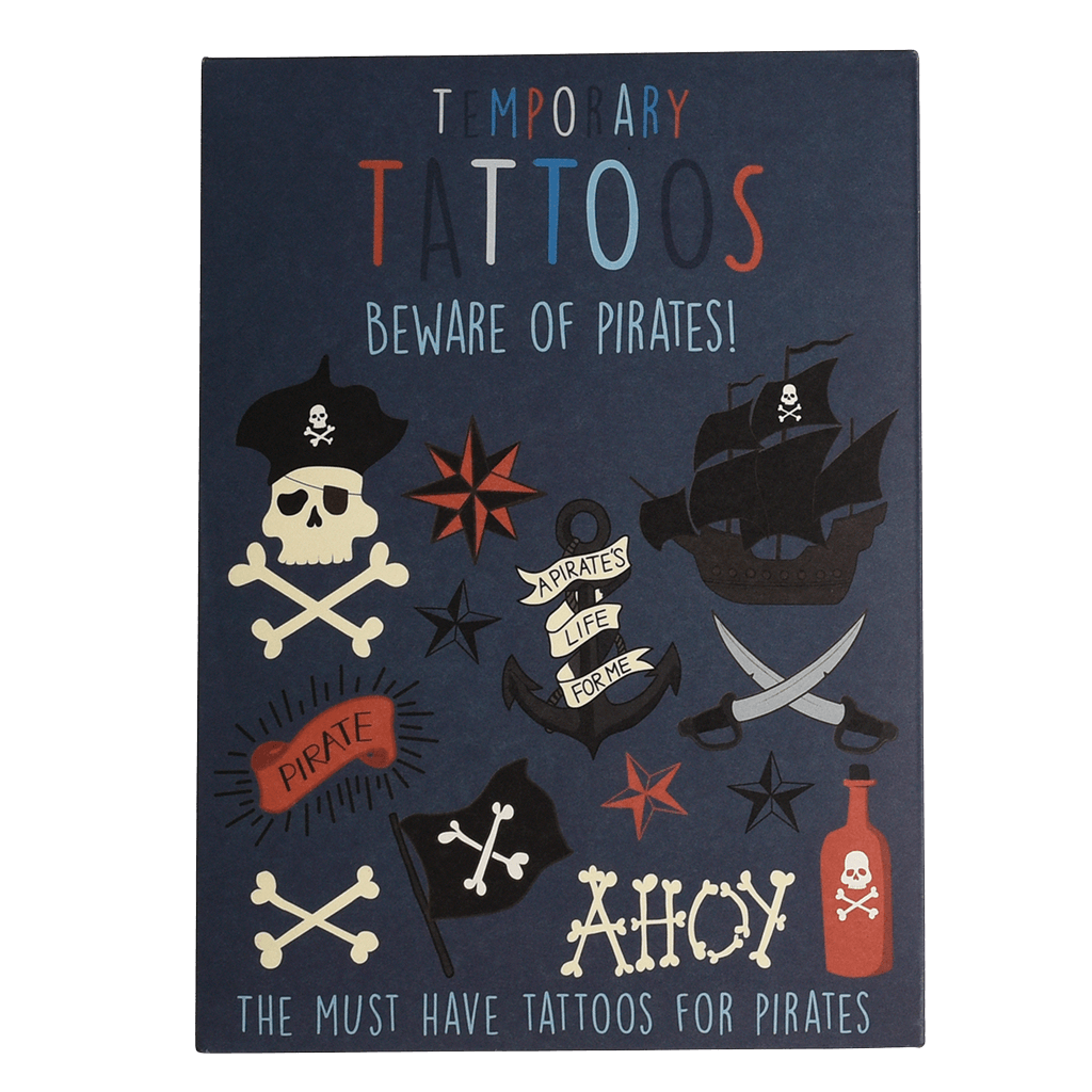 
                  
                    Beware Of The Pirates Temporary Temporary Tattoo
                  
                
