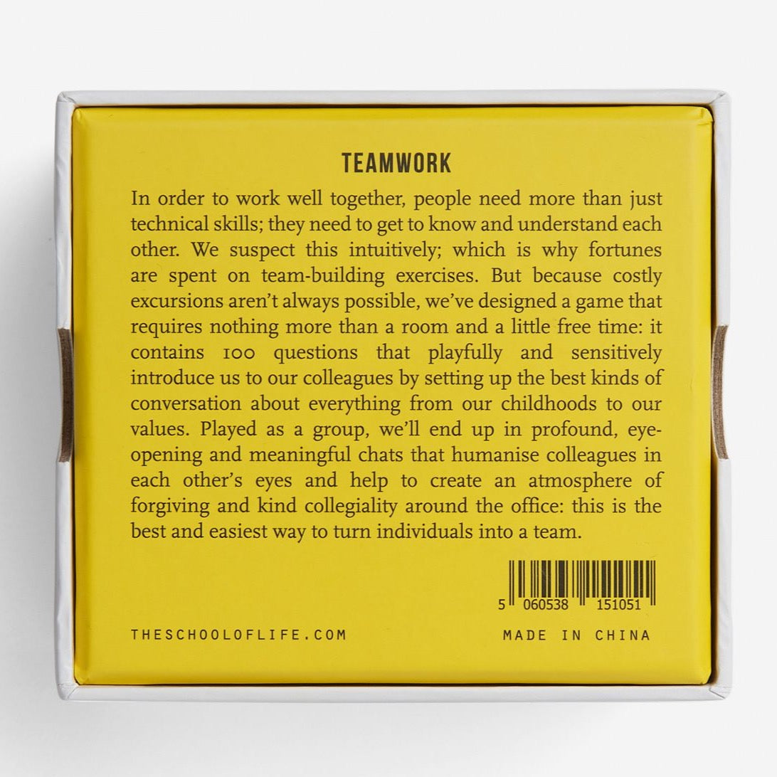 
                  
                    Team Work Card Game
                  
                