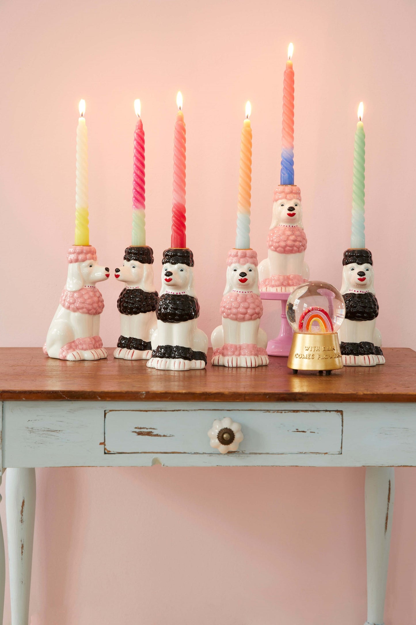 kerzen und diffusoren - viktoria albert -  Assorted Twisted Candle für stilvolle Raumgestaltung