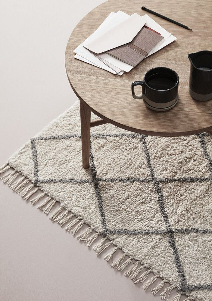 
                  
                    White And Grey Cotton Rug
                  
                