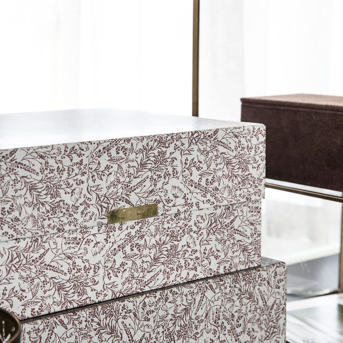 
                  
                    Small Grey Carton and Magnets Floral Storage Box
                  
                