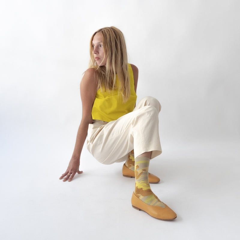 
                  
                    Pois Céladon Socks
                  
                