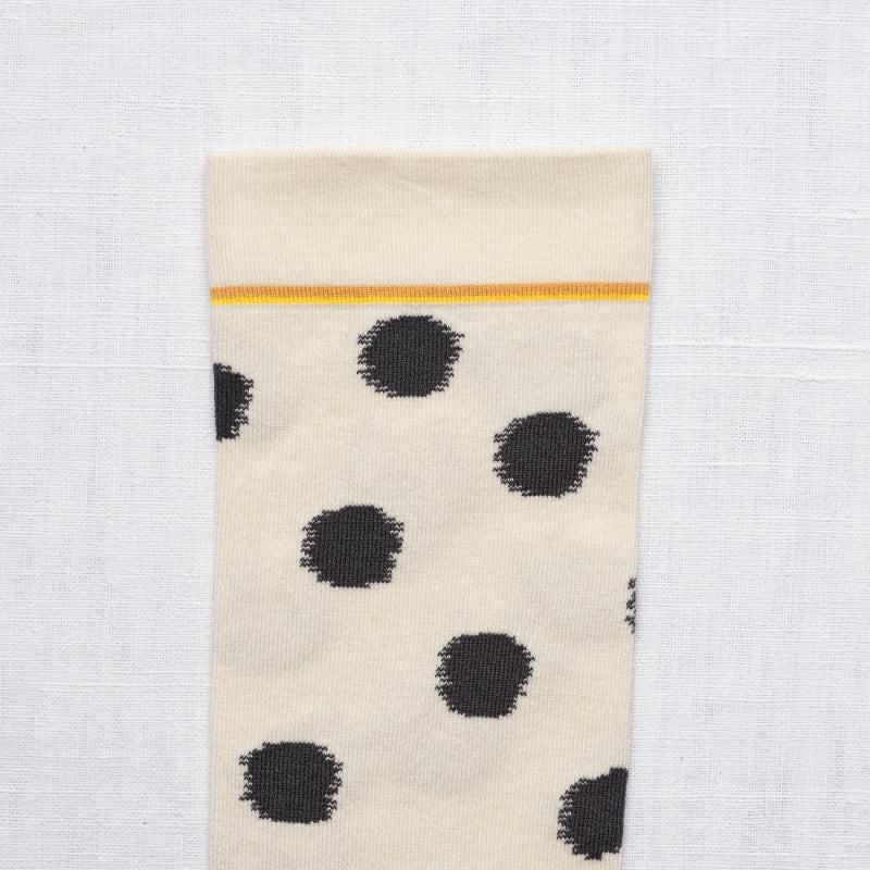 
                  
                    Natural Polka Dot Socks
                  
                