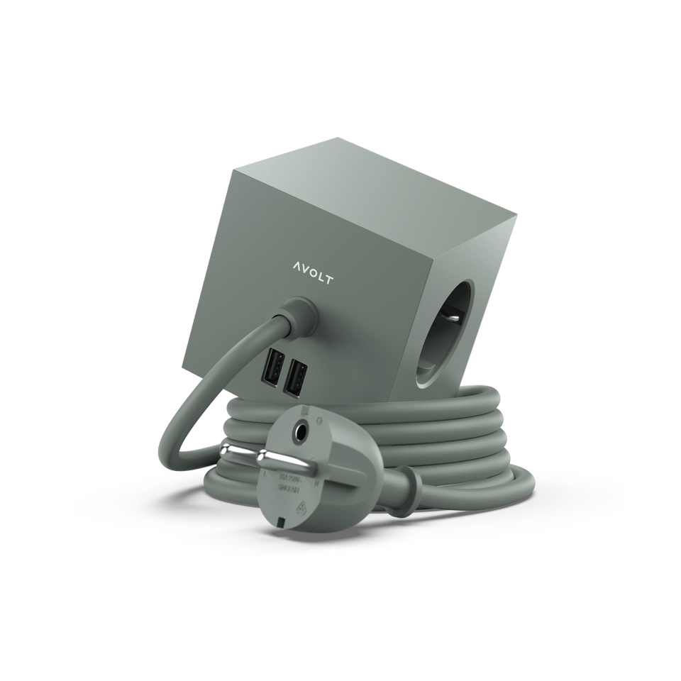
                  
                    SQUARE 1 Eichengrüner Magnet und USB-Verlängerungskabel
                  
                