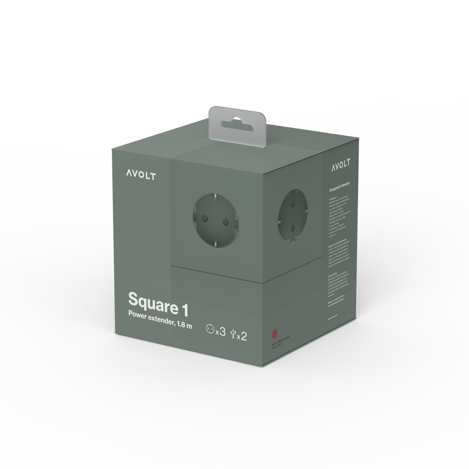 
                  
                    SQUARE 1 Eichengrüner Magnet und USB-Verlängerungskabel
                  
                