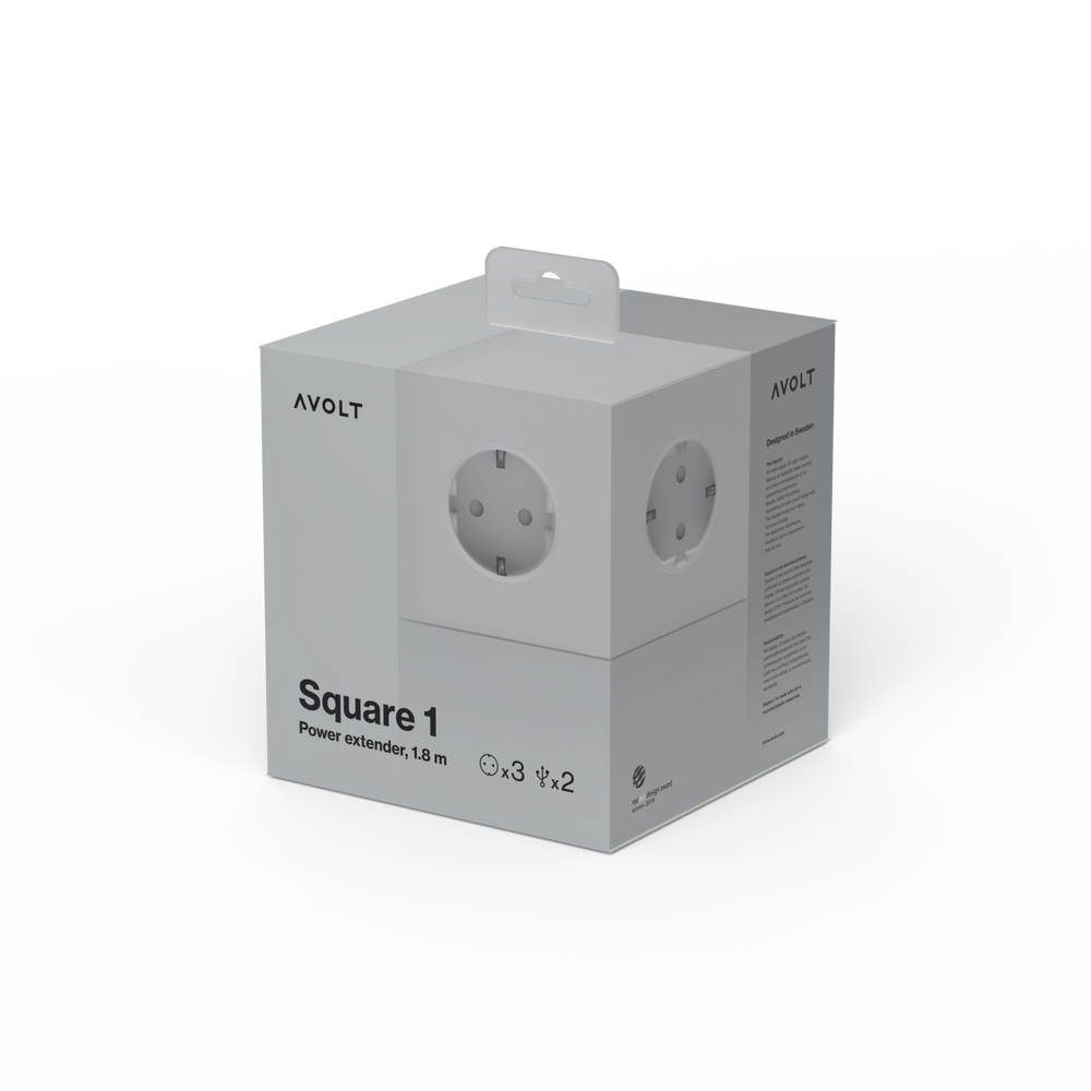 
                  
                    SQUARE 1 Gotland Grey 1 USB- und Magnet-Steckdosenerweiterung
                  
                