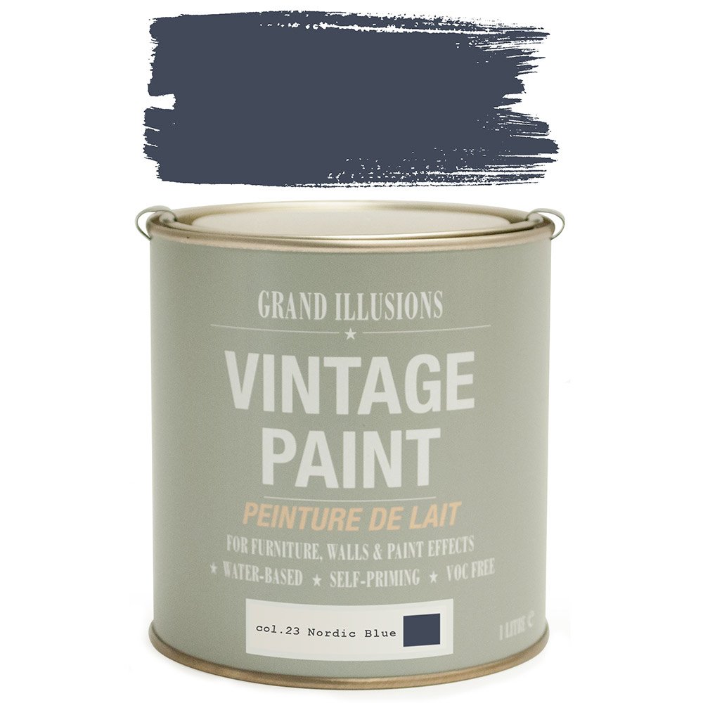 
                  
                    Nordic Blue Vintage Chalk Paint No.23 125ml
                  
                