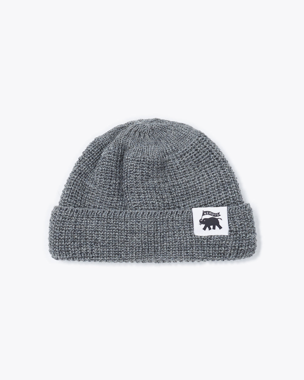 WALE Heather Wool Fisherman Short Beanie