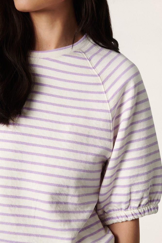 
                  
                    SLINGE Whisper White With Purple Blouse
                  
                