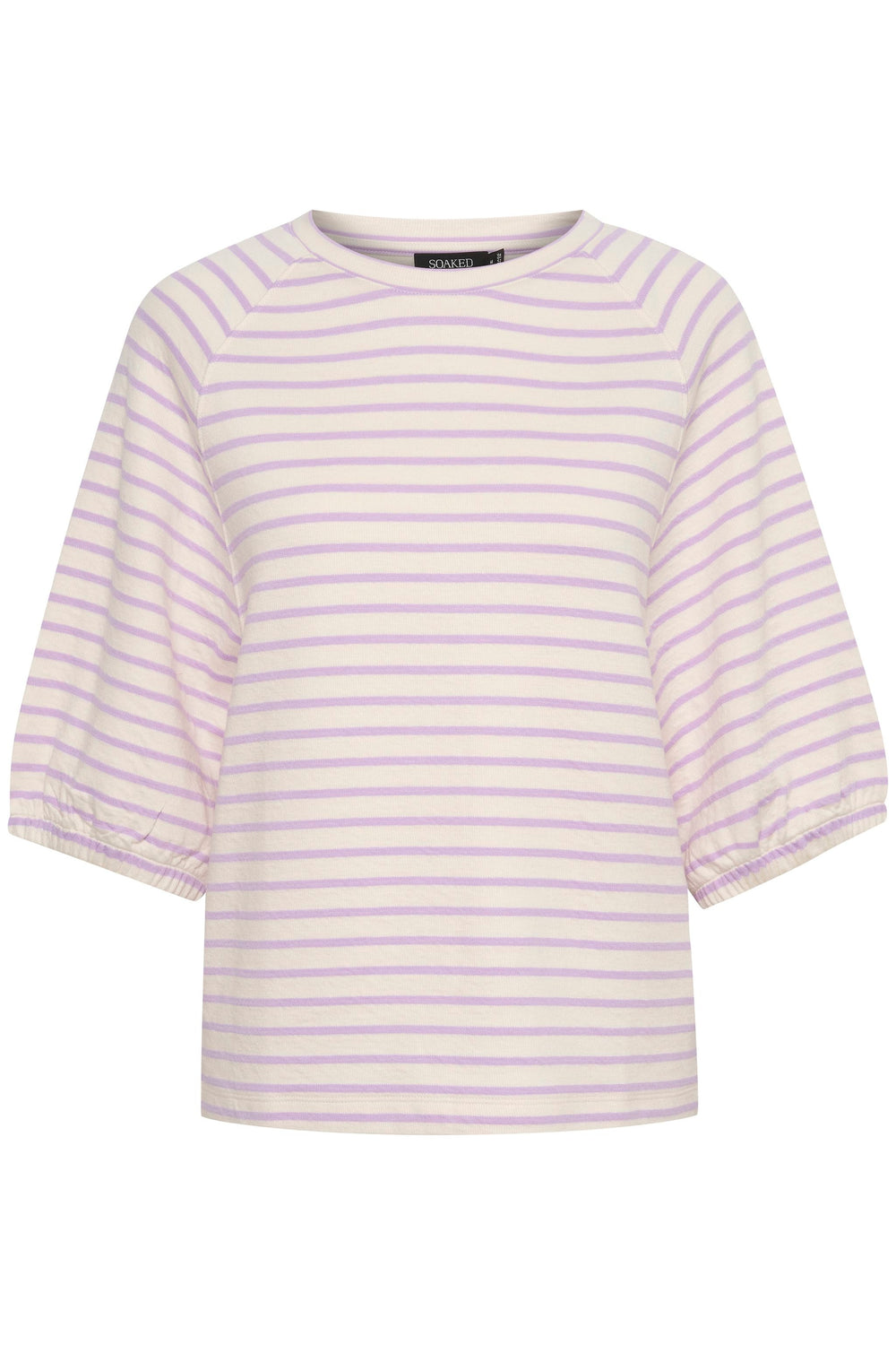SLINGE Whisper White With Purple Blouse
