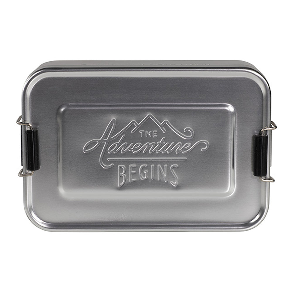 Silver Lunch Tin