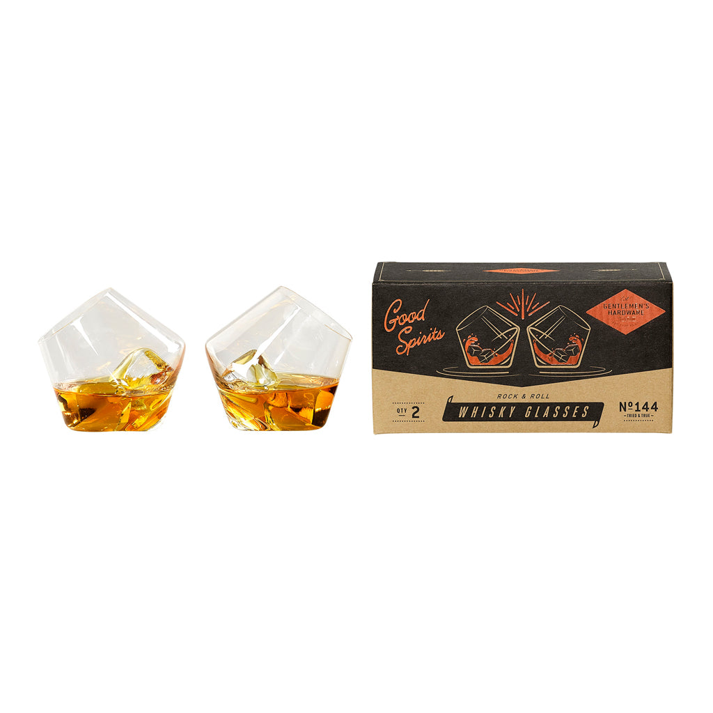 
                  
                    Set mit 2 rockigen Whiskygläsern
                  
                