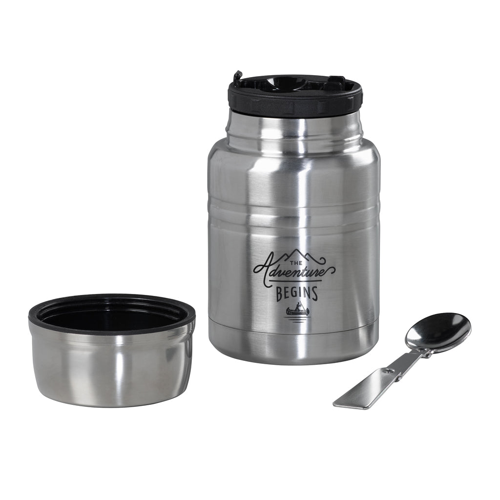 
                  
                    Steel Food Flask With Spoon
                  
                